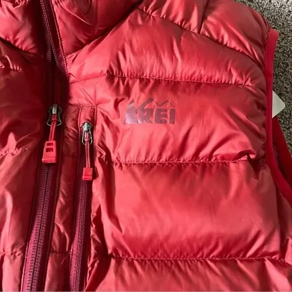 REI Women's Medium Primaloft Down Puffer Vest - Picture 4 of 7